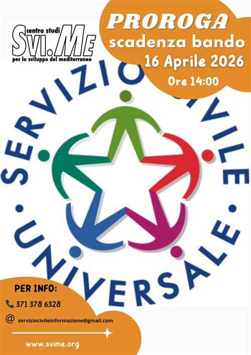 Proroga scadenza presentazione domande SCU